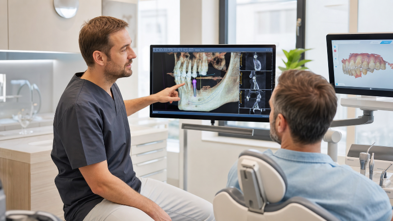 Zubní implantáty a digitální plánování léčby v Dental Heart